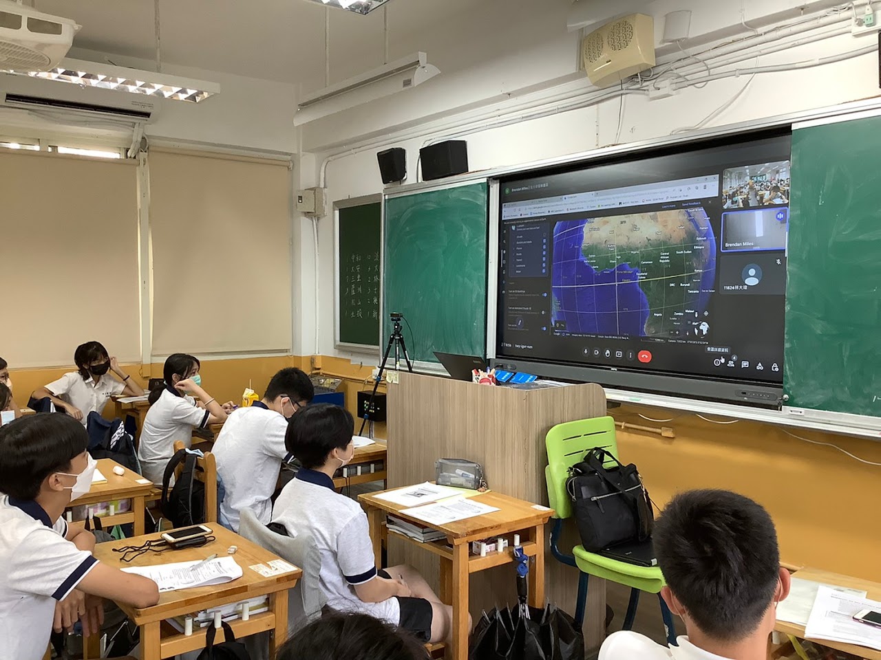 與姊妹校Moreton Bay College合作線上課程--Distances on the Earth’s Surface