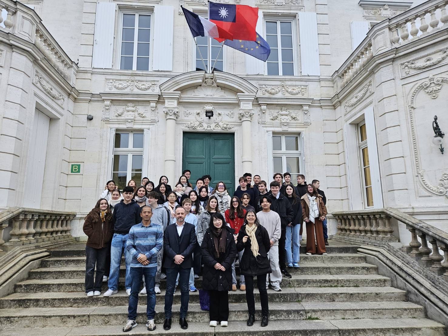 北市中正高中赴法國文化交流 展現臺灣新魅力